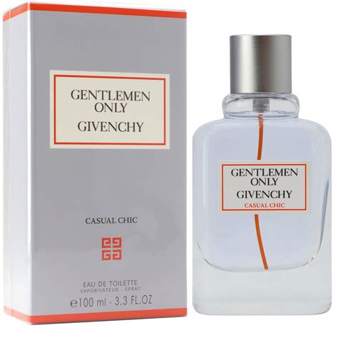 givenchy gentlemen only casual chic eau de toilette spray 100ml|Givenchy men's cologne gentlemen only.